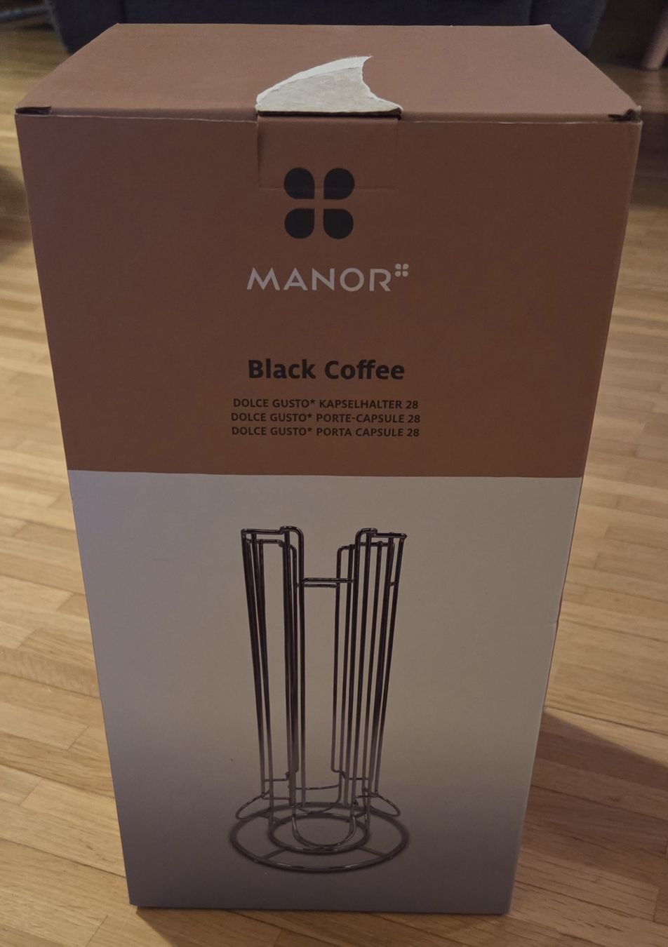 Altro per la casa: Manor Dolce Gusto Capsule Holder 28 Black – Nuovo (secondo la descrizione) da Ennetbaden venduto da tai_2scr