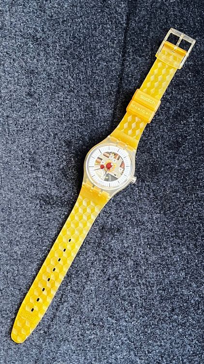 Swatch Orologi: Swatch Music Call Gelb, Vintage Rarität, Sammlerstück! – Usato da Grenchen venduto da chththl 1