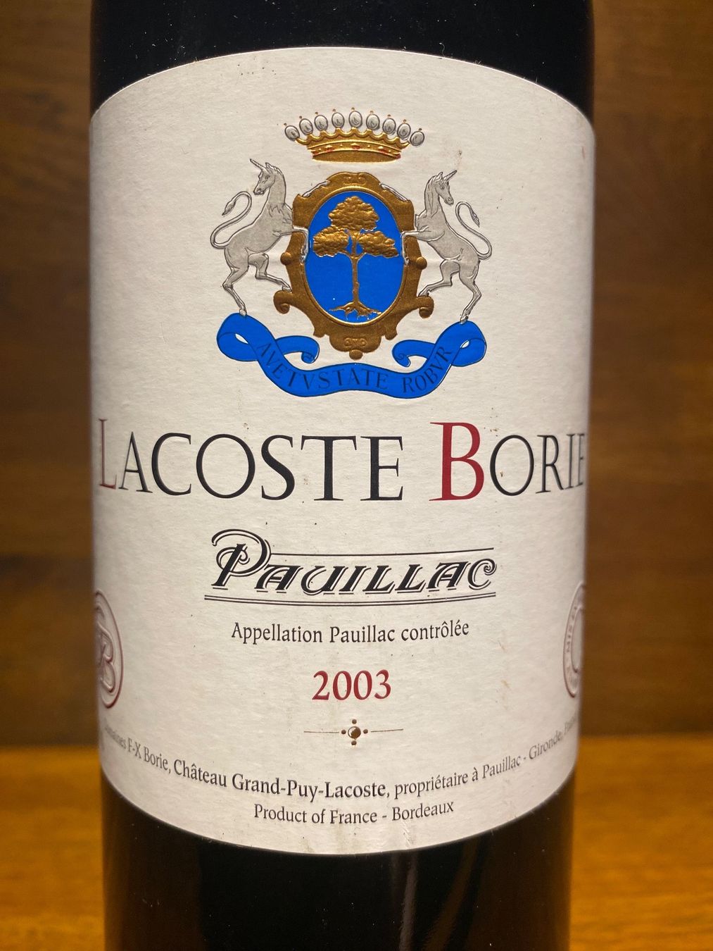 Vino: Lacoste Borie 2003, Pauillac – Nuovo e nell'imballaggio originale da Muttenz venduto da exclusive_wines 4