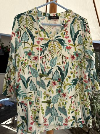 Tunique  femme Aniston imprimé floral viscose taille M