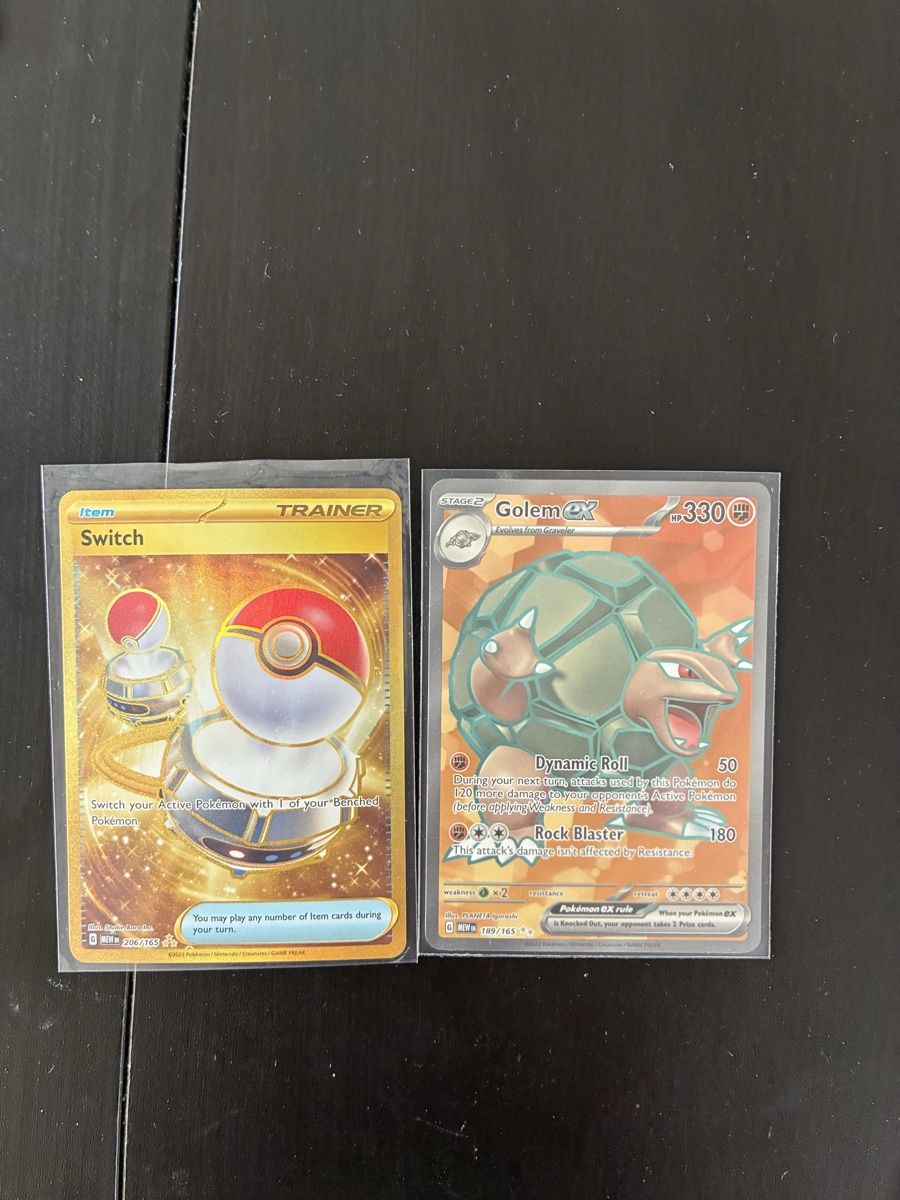 Pokémon Sammelbilder & Trading cards: Pokemon Karten Switch Golem EX MEW 151 Set – Neu (gemäss Beschreibung) aus Männedorf von mutschellen8