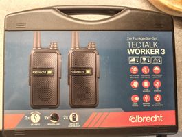 Funkgeräte Set Albrecht Tectalk Worker 3 mit Zubehör