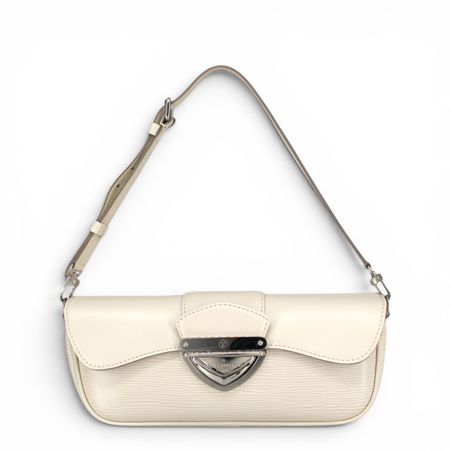 Louis Vuitton Pochette Montaigne epi ivoire