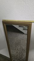 Standspiegel Messingoptik 40x140cm guter Zustand