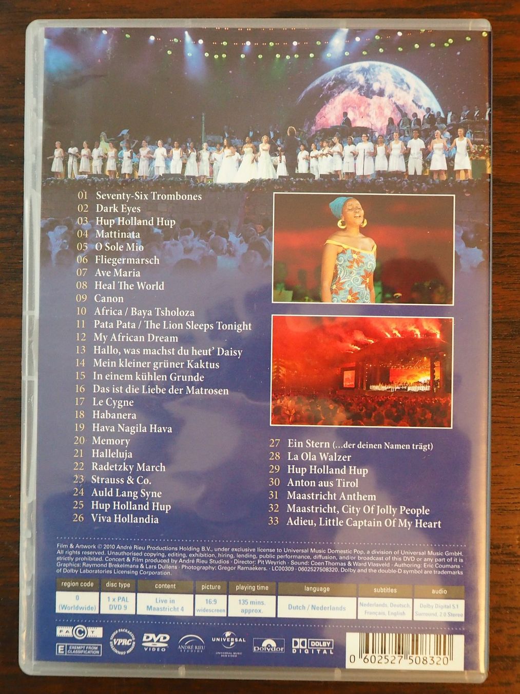 Tutti i DVDs: André Rieu / 6 DVDs – Usato da Chur venduto da big_5zx8 3