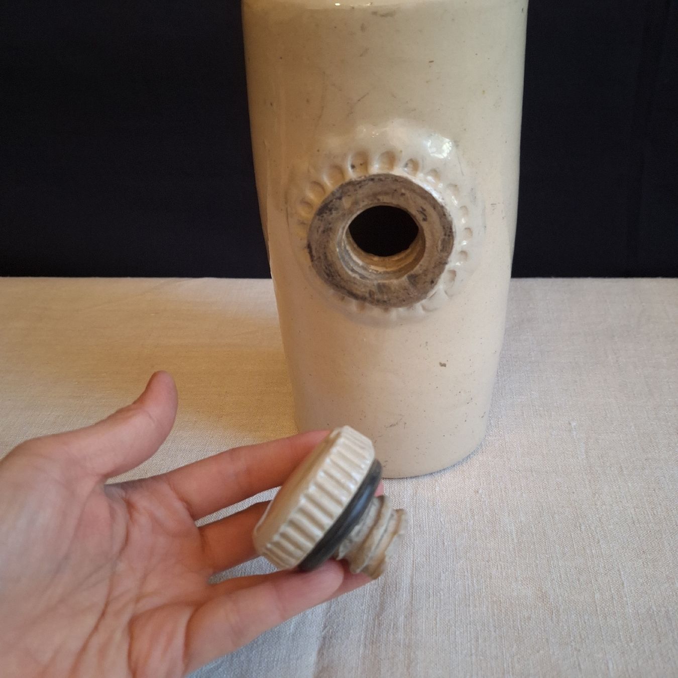 Sonstige antike Technik & Geräte: Versand möglich! Alte Bettflasche, Wärmeflasche – Gebraucht aus Winterthur von Goldpipau 7