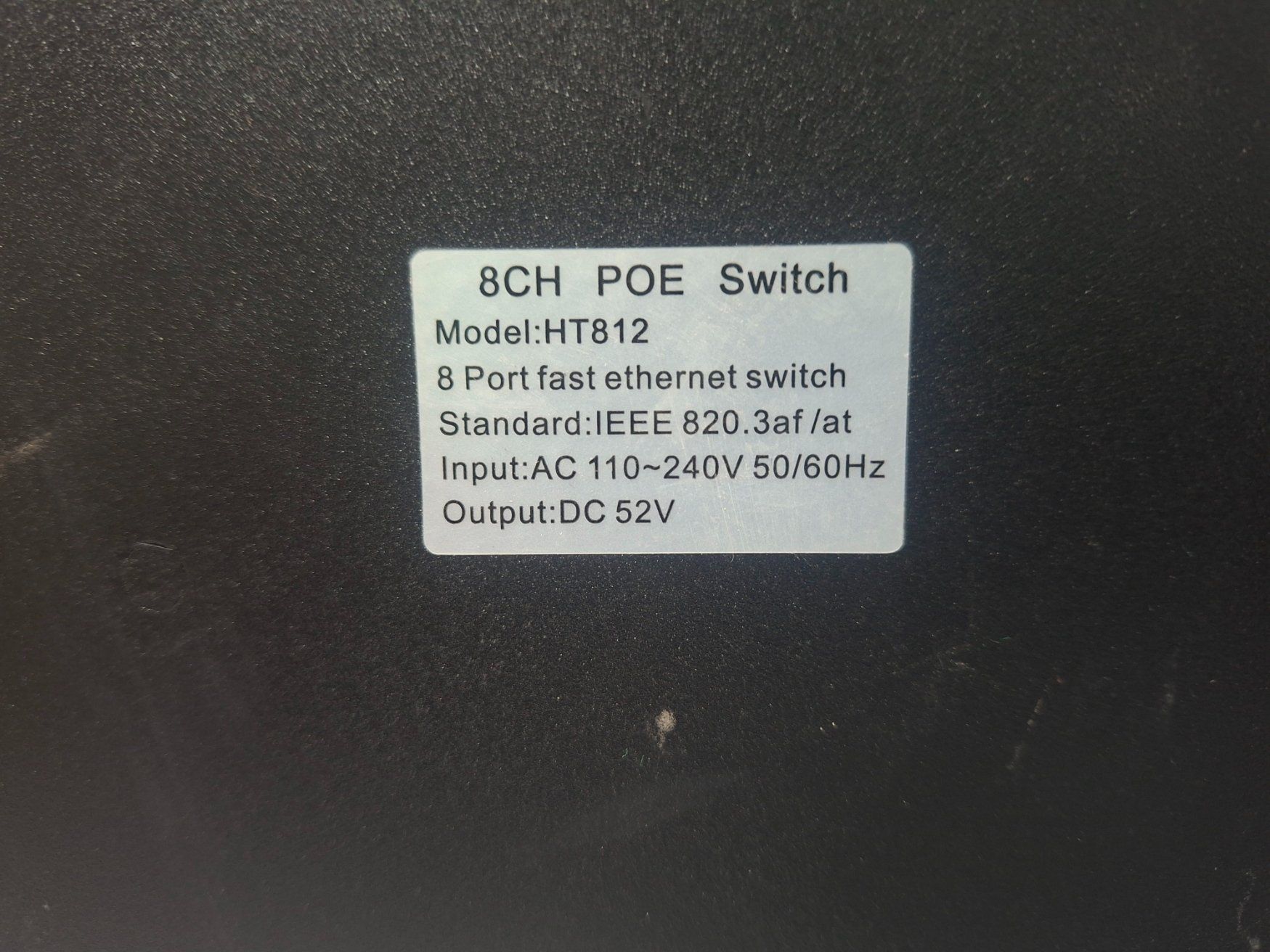 Hubs & Switches: SWITCH Longse HT812 – Gebraucht aus Uetikon am See von boxtoni 3