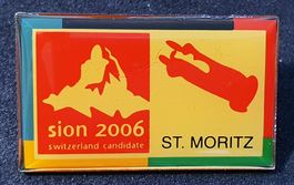 T643 - Pin Sion 2006 Switzerland Candidate / ST. MORITZ
