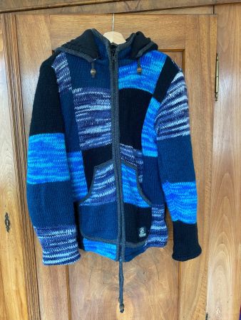 Wolljacke, 100% Wolle, Grösse L
