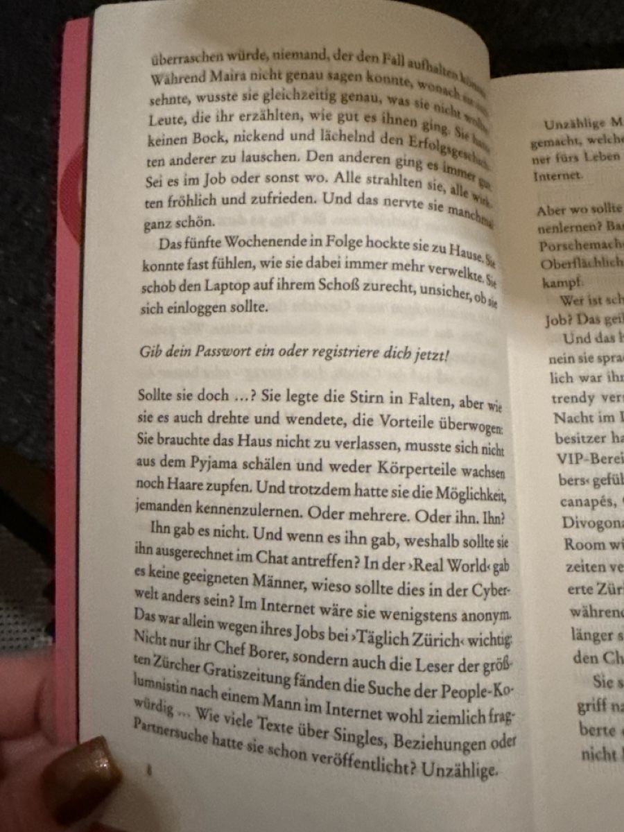 Altro in  Abbigliamento & Accessori: Blind Date mit Folgen, Roman von Tamara Wernli – Usato da Zürich venduto da Krikri21 4
