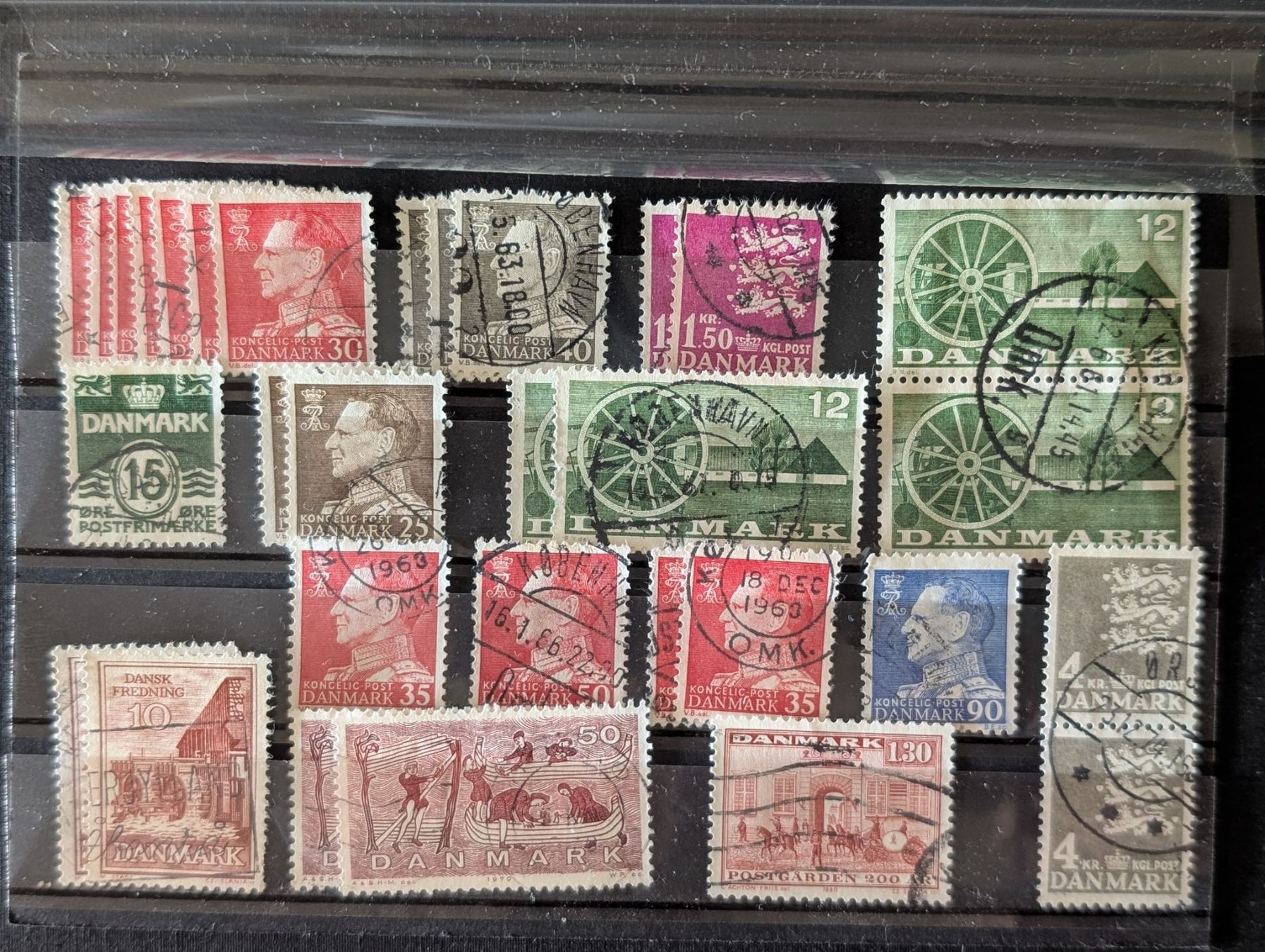 Alle Briefmarken: Dänemark Briefmarken gestempelt, kleine Sammlung – Gebraucht aus Steinmaur von compura49 1