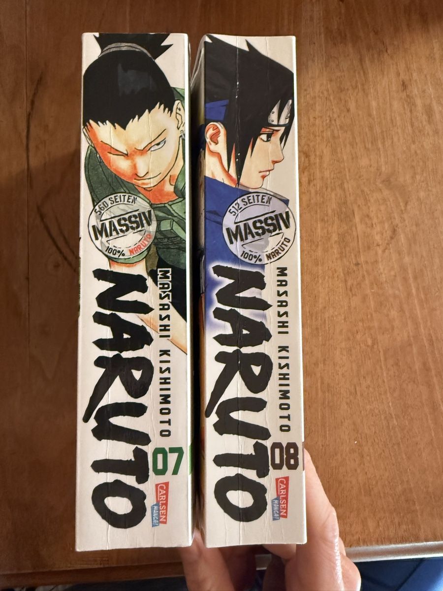 Fumetti: Naruto Massiv 07 & 08 - Manga Sammlung – Usato da zürich venduto da greenmodul 1
