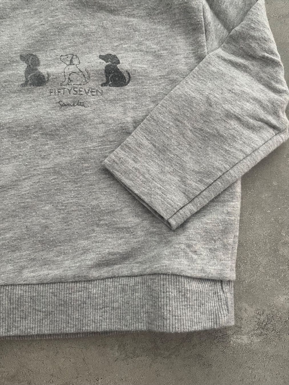 Sanetta Maglioni & Felpe: Sanetta, toller Pulli, Langarmshirt, grau, Hund, Gr. 68 – Usato da Mollis venduto da Miss_Dresses 2