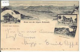 Gruss von der Lägern Hochwacht - Boppelsen