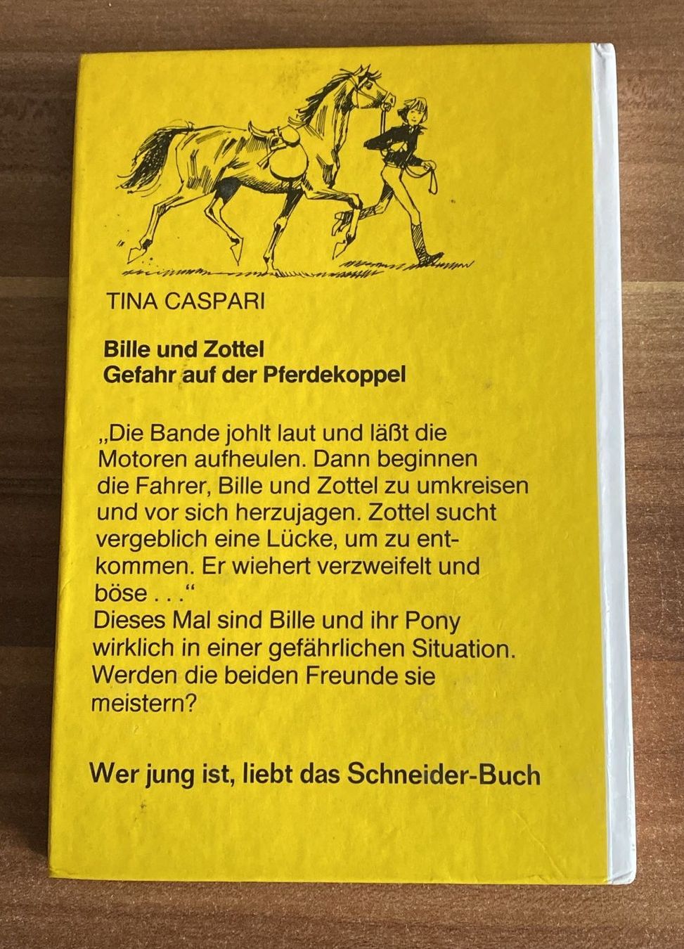 Bille und Zottel Gefahr auf der Pferdekoppel von Tina Caspar (Gebraucht ...