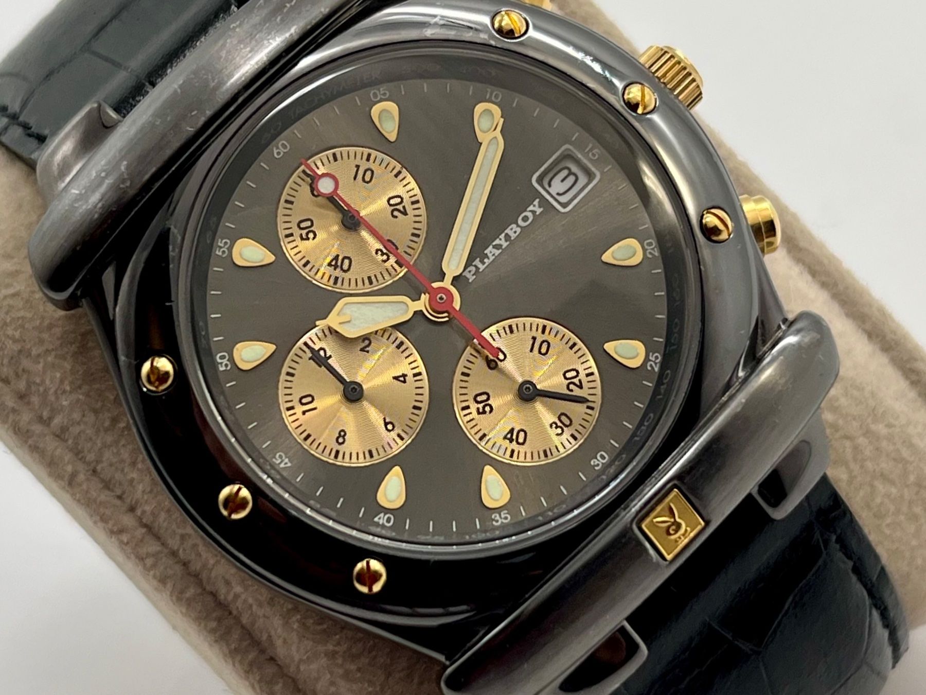 Playboy Orologi: Playboy by Time Force Chronograph Armbanduhr-NOS – Nuovo (secondo la descrizione) da Aarau venduto da VelEis_Watches