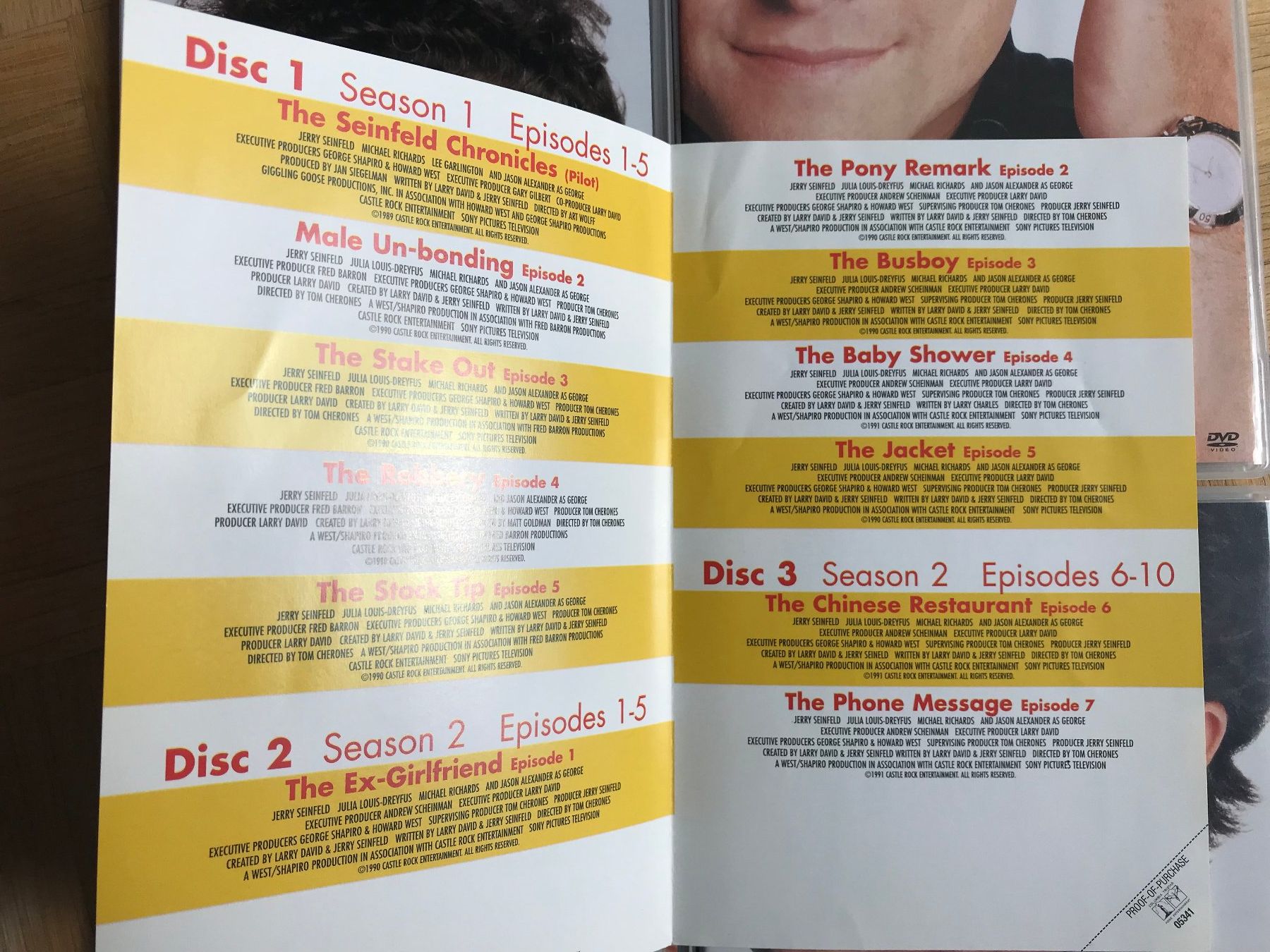 Tutti i DVDs: Seinfeld - Seasons 1 & 2 - DVD – Usato da Zürich venduto da Malcom 4