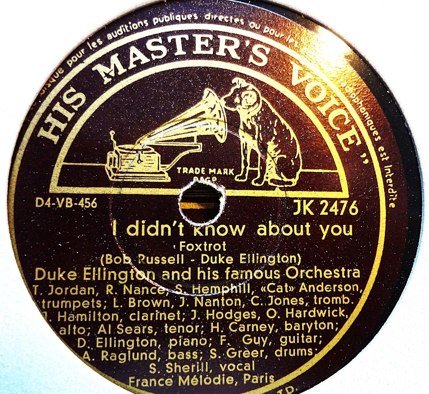 Schallplatten: Duke Ellington, Sammlung von 18 Jazz Schellackplatten – Gebraucht aus Hemishofen von Phonomandy 3