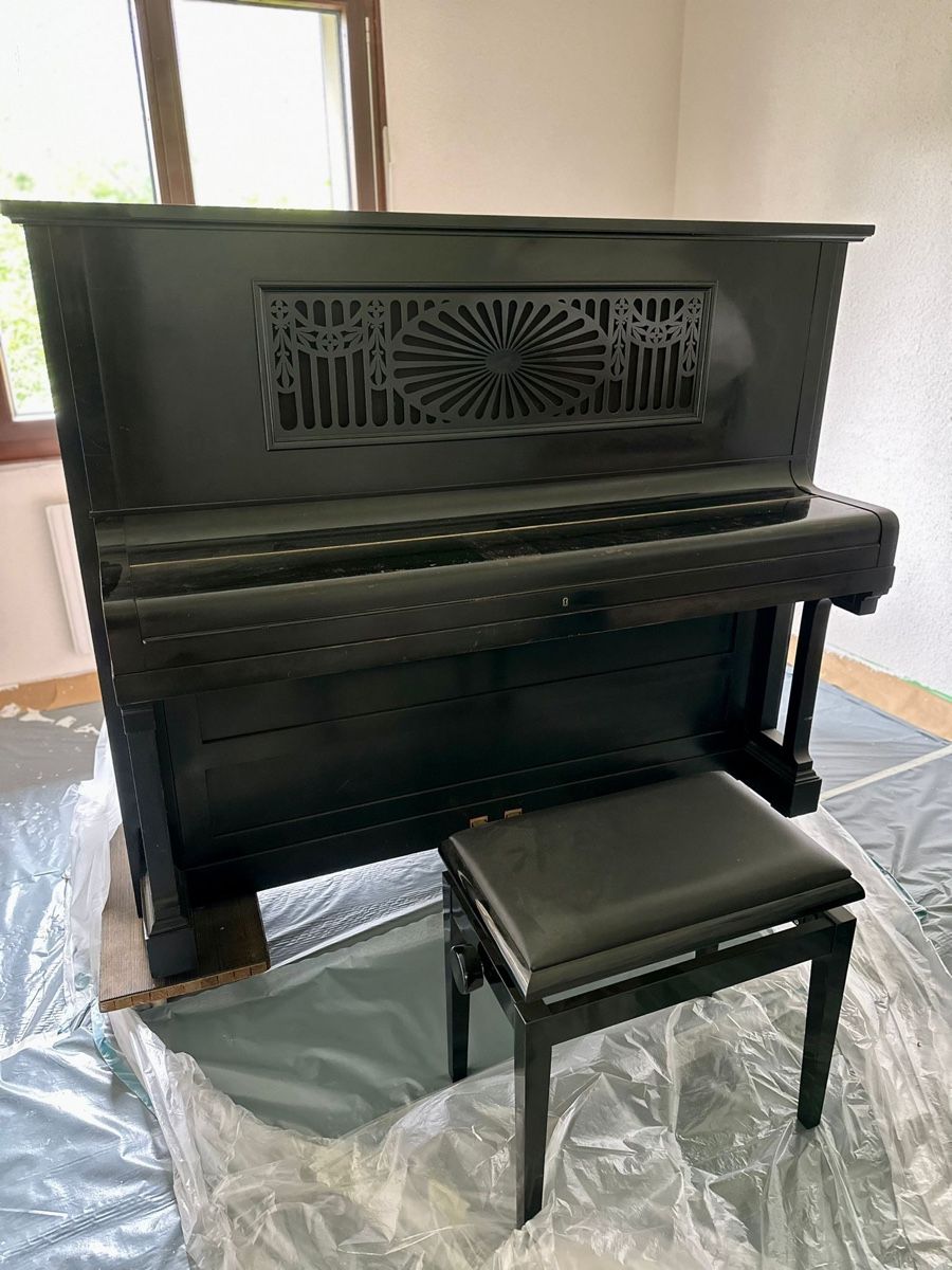 Strumenti musicali: Bechstein Klavier, gut erhaten, Schwarz – Usato da Vogelsang AG venduto da urhida 4