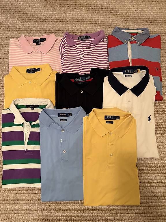 Ralph Lauren Polo-Shirts: Herrenpolos Paket Grösse L 9-Stück – Gebraucht aus Unterägeri von mar_96hk