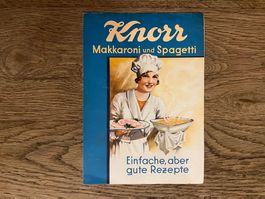 Knorr Rezeptheft Makkaroni Spaghetti Vintage