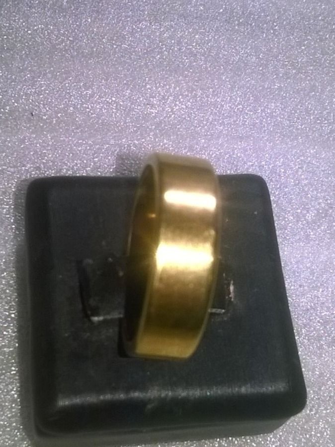 Anelli: RING EDELSTHAL VERGOLDET,,,GLANZIG – Nuovo (secondo la descrizione) da Basel venduto da bijoutrie_4 1