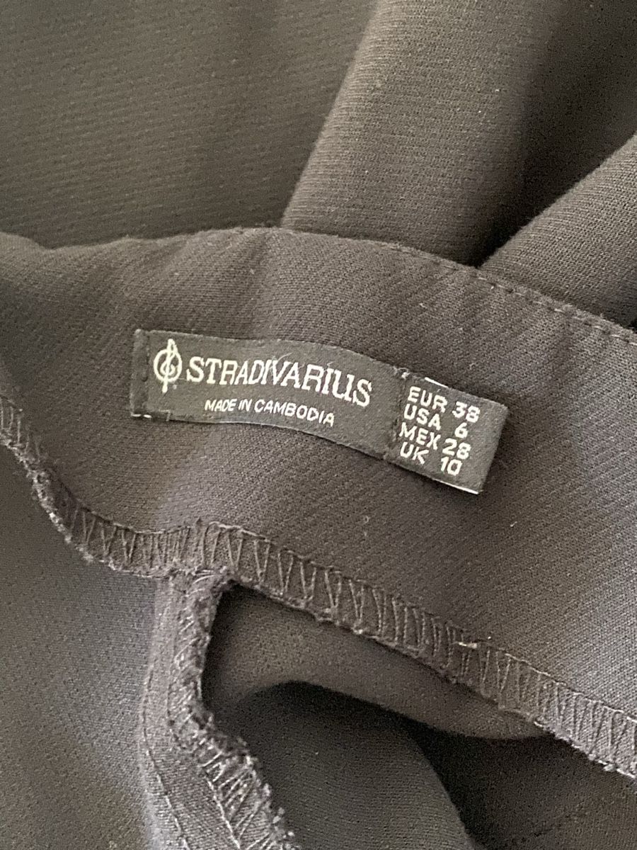 Stradivarius Pantaloni: Pantalon Stradivarius noir taille 38 – Nuovo (secondo la descrizione) da Aigle venduto da Celina28 3