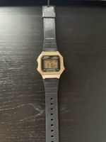 Armbanduhr Casio Illuminator goldfarben schwarz gebraucht