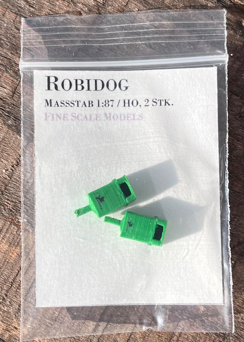 Modellini di ferrovie: Fine Scale Robidog 1:87/H0, 2 Stk. – Nuovo e nell'imballaggio originale da Hinwil venduto da Samick 1