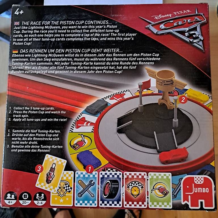Spiele: Spiel Cars Neu – Neu und originalverpackt aus Hägendorf von PRvR 1