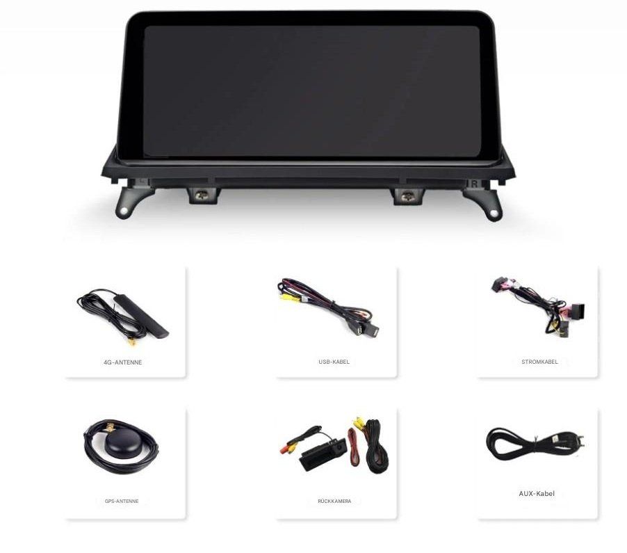 Lettore multimediale & Streamer: Multimedia Navi für BMW X5 X6 E70 E71 E72 Android System – Nuovo e nell'imballaggio originale da Chur venduto da shop.chur 9