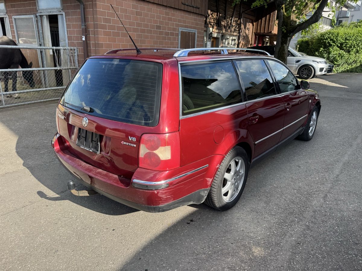 VW Automobili: VW Passat 2.8 VR6 4 Motion DSG – Usato da Thun venduto da ZS7 2