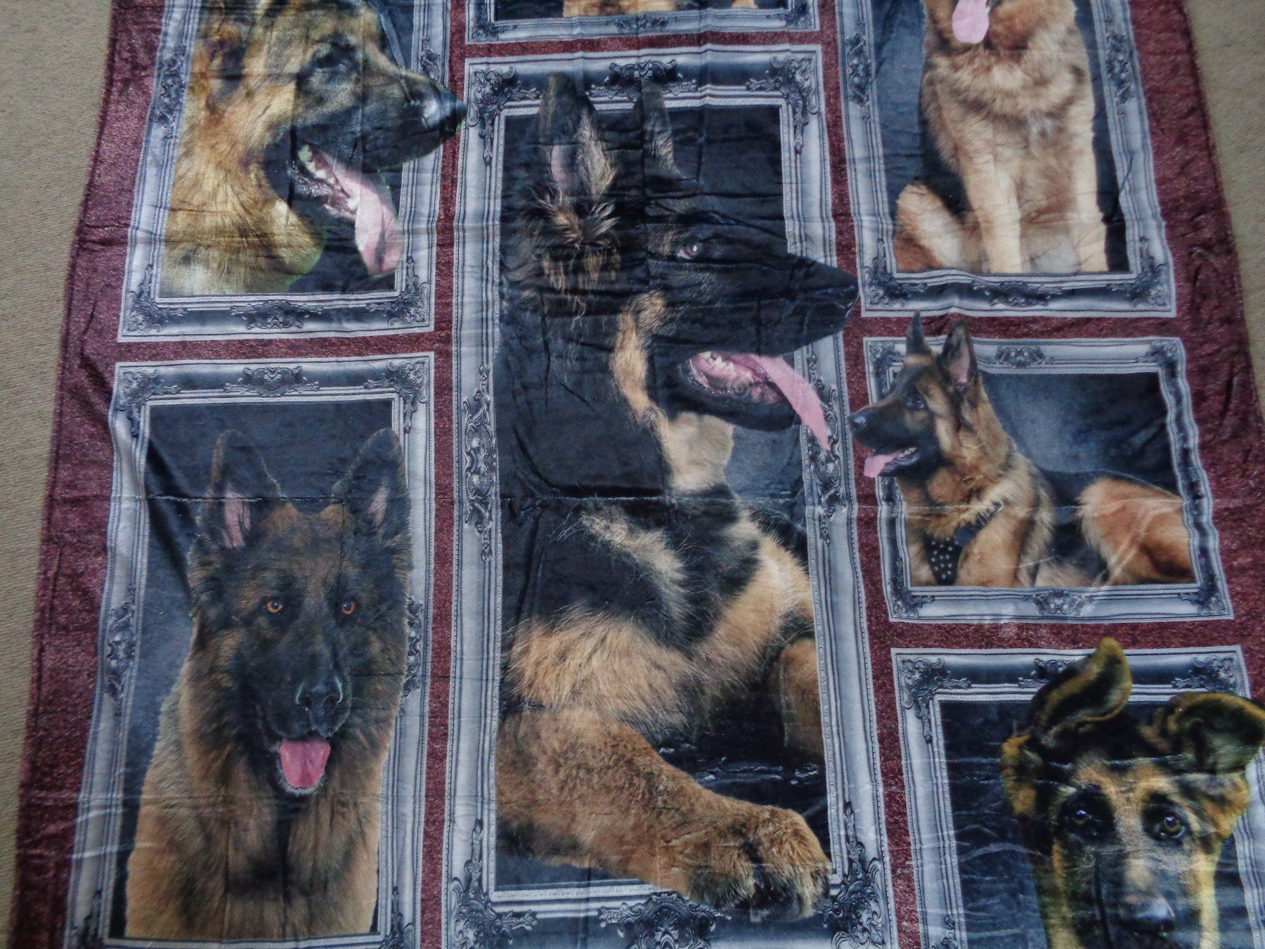 Decken: Kuschel Decke mit Deutscher Schäferhund 150x200cm – Neu und originalverpackt aus Langenbruck von Gumsi 3