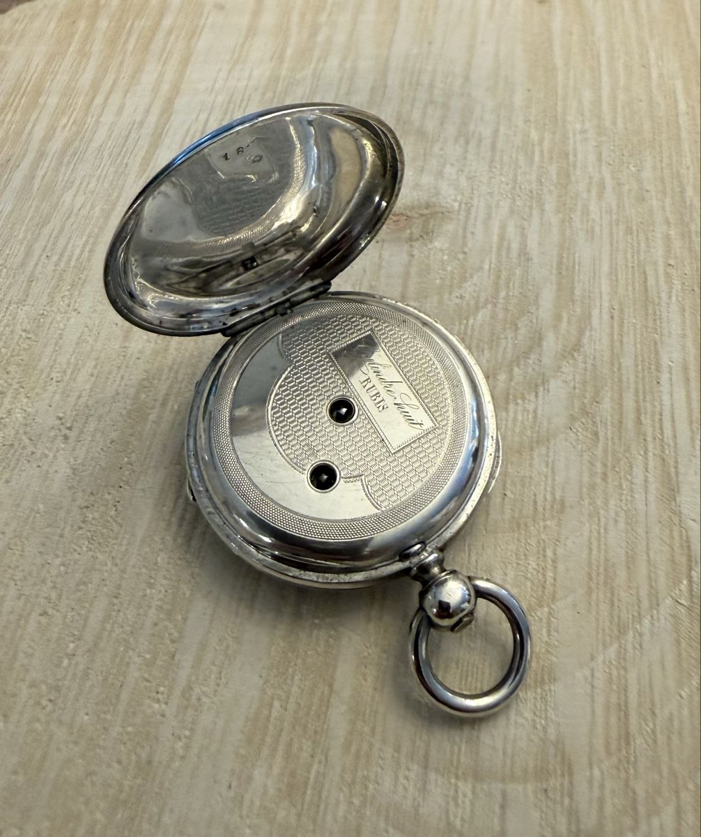 Orologi: Taschenuhr aus Silber / ca. Mitte 19. Jhd – Usato da Lupsingen venduto da slb_2wtb 3