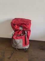 Wanderrucksack Alpina rot grau gebrauchter Zustand