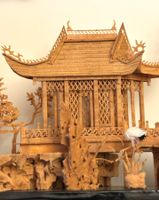💚 ANTIKE CHINESISCHE SCHNITZ KUNSTWERK 💚 CH SAMMLUNG