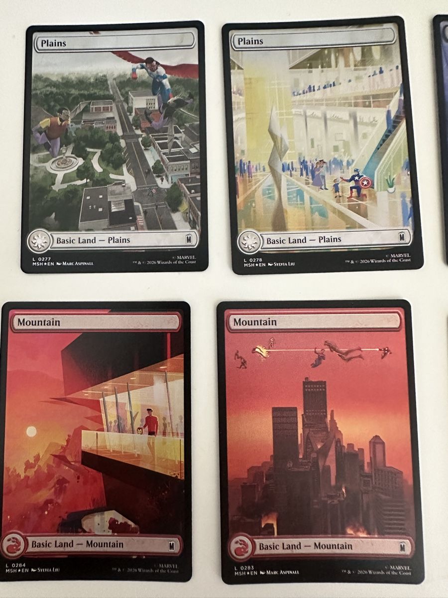 Jeux: Magic basic Land Marvel Superheros – Neuf (Voir description) à Schüpfen par Poly_pi 2
