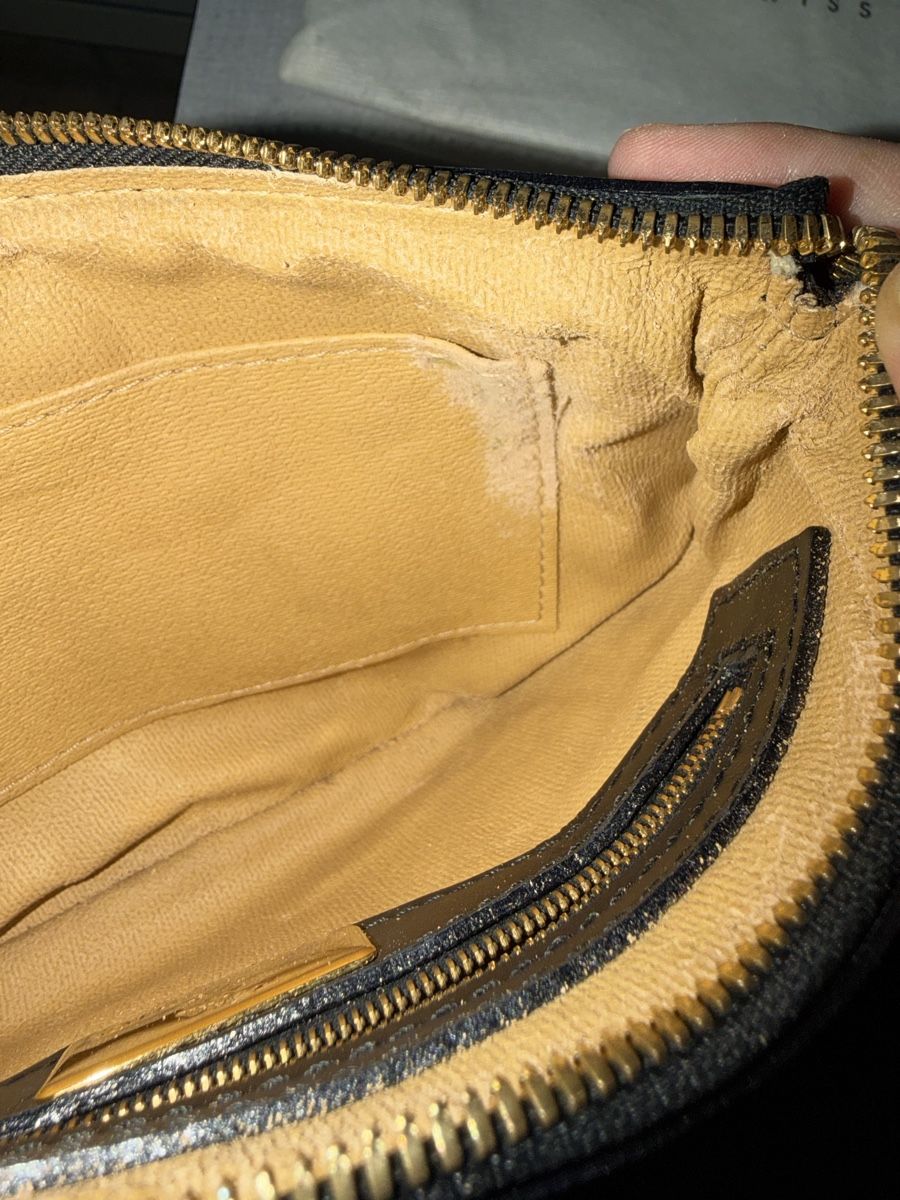 Maison Mollerus Borse da donna: Maison Mollerus Tasche Schwarz/Gold – Usato da Pfäffikon ZH venduto da J.R.1989 3