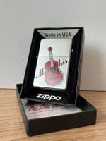 Zippo Lighter Memphis Gitarre