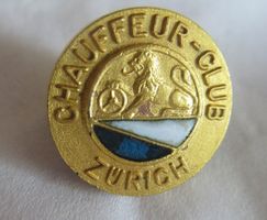 * selten!! Chauffeur-Club Zürich  Knopflochabzeichen