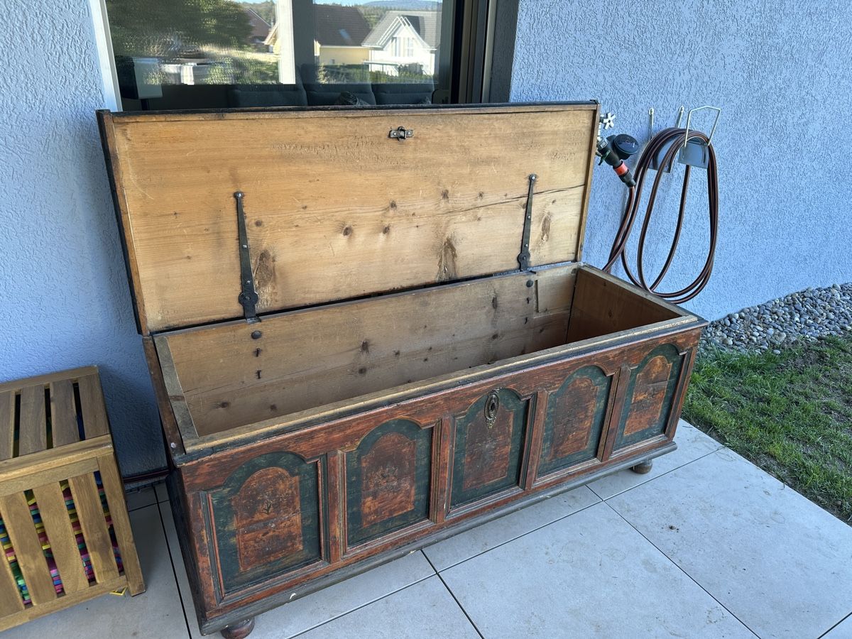 Cassapanche: Antique wooden chest – Usato da Schafisheim venduto da simonwalterschweiz 6