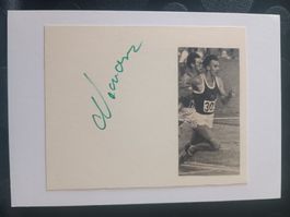 Zenon Nowosz -  Leichtathletik Euromeister POL- Handsigniert