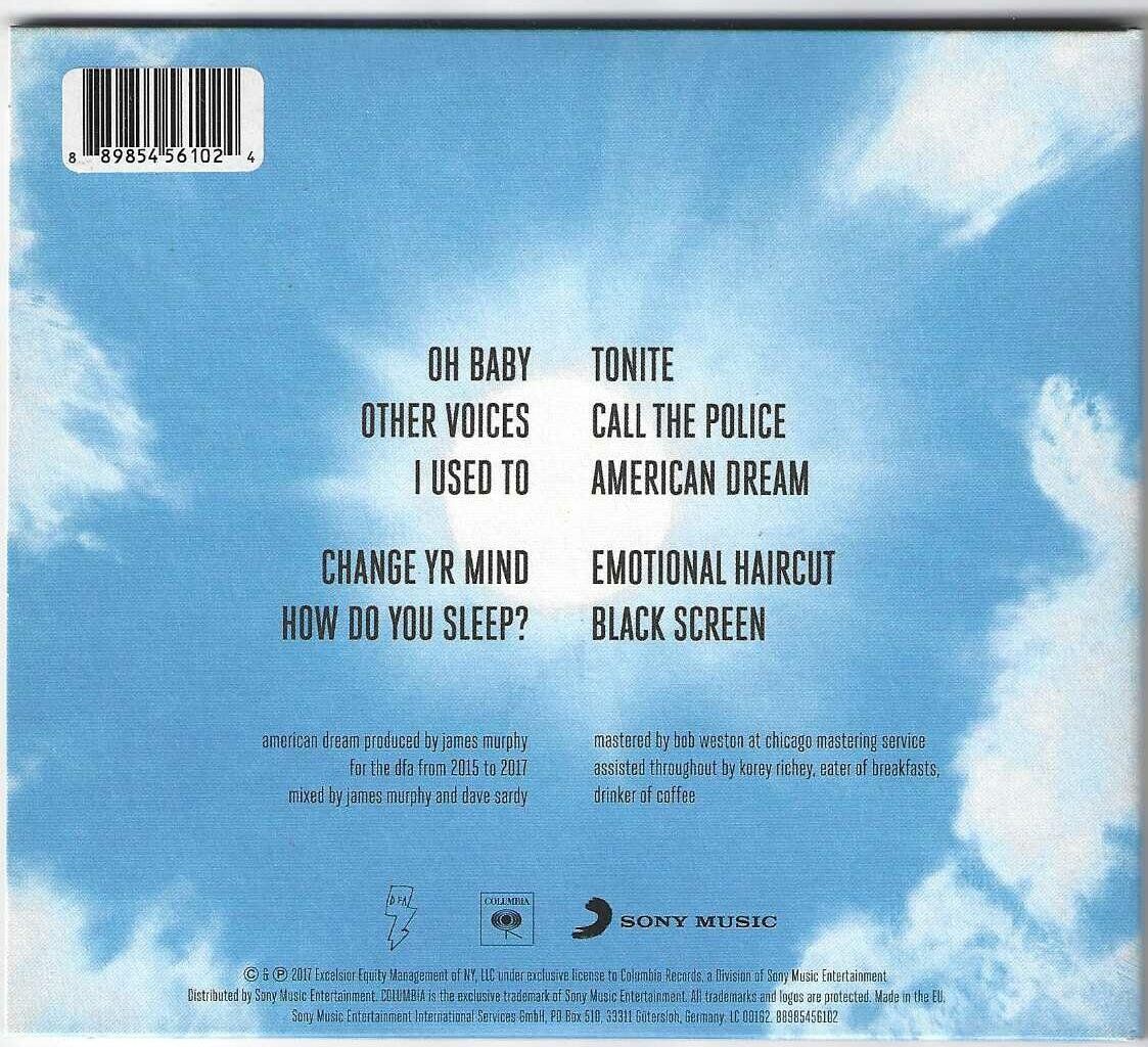 CD: LCD Soundsystem – American Dream – Usato da Genève venduto da CDLPBookS 1