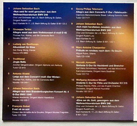 CDs: Froher Advent - Weihnachtslieder - festliche Klänge – Gebraucht aus Wettingen von Licht08 1