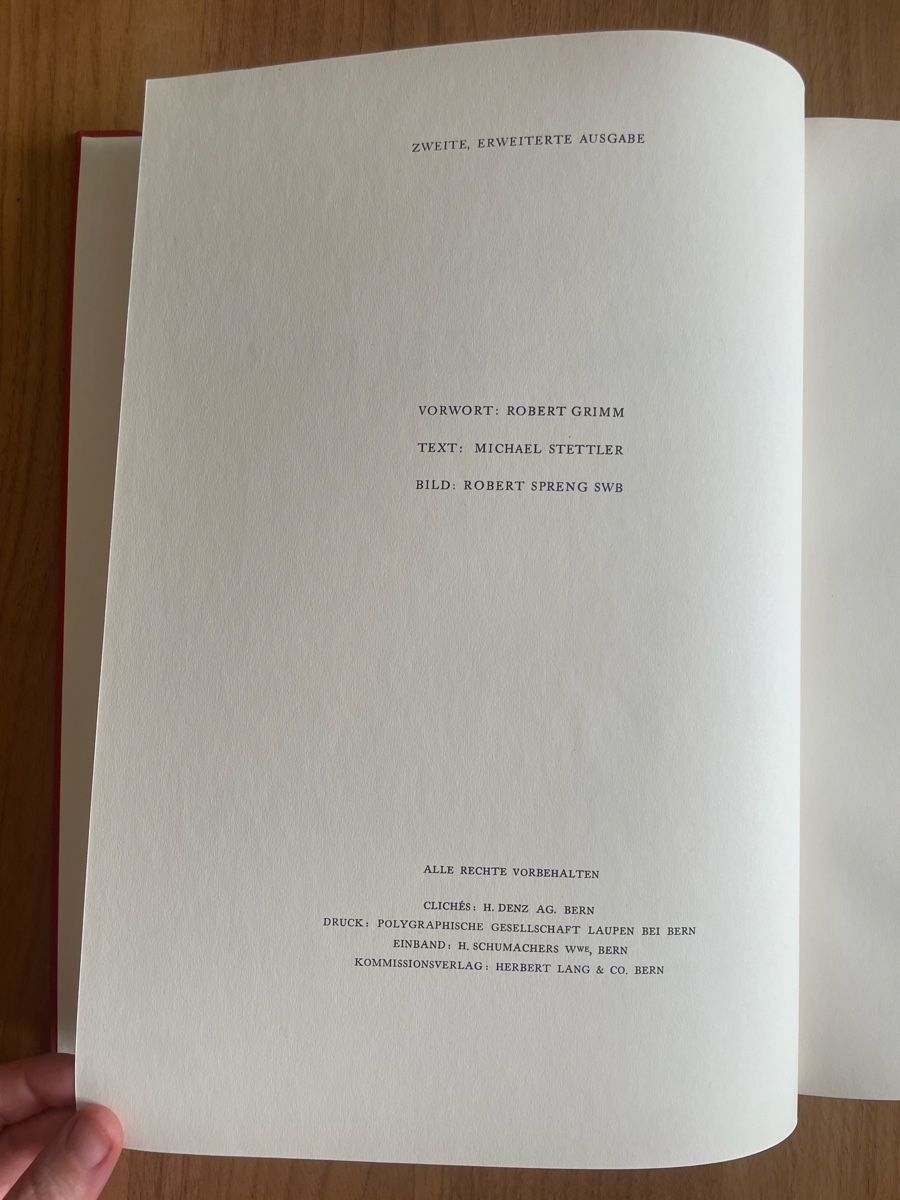 Livres: DAS RATHAUS ZU BERN 1942 – D'occasion à Fribourg par Mymikrakra01 4
