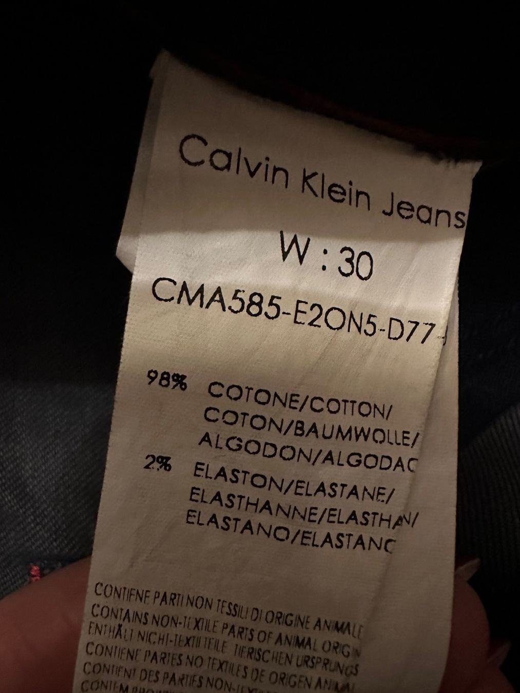 Calvin Klein Jeans: CK Jeans – Nuovo (secondo la descrizione) da Oetwil am See venduto da bor_71fi 3