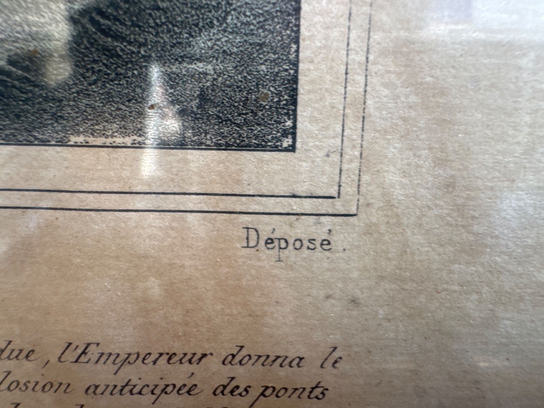 Incisioni: Superbe Gravure représentant La mort du maréchal Poniatowski – Usato da Erde venduto da CBarts 3