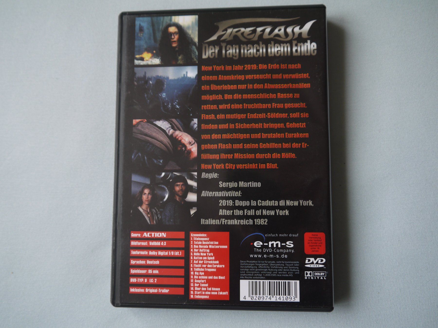 Tutti i DVDs: FIREFLASH- Der Tag nach dem Ende - George Easteman – Usato da Hagendorn venduto da Blaf 1