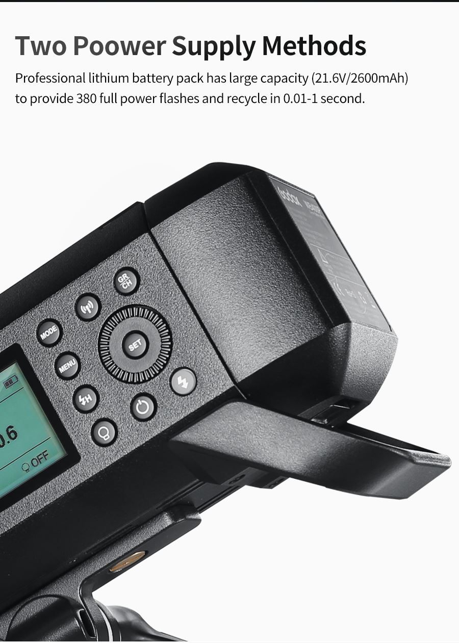 Flash: Godox AD400 Pro All-in-One Blitzlicht – Nuovo e nell'imballaggio originale da Malans GR venduto da BUYBEST-Schweiz 6