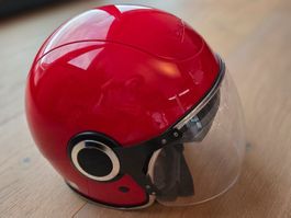 Vespa Jethelm rot Grösse M